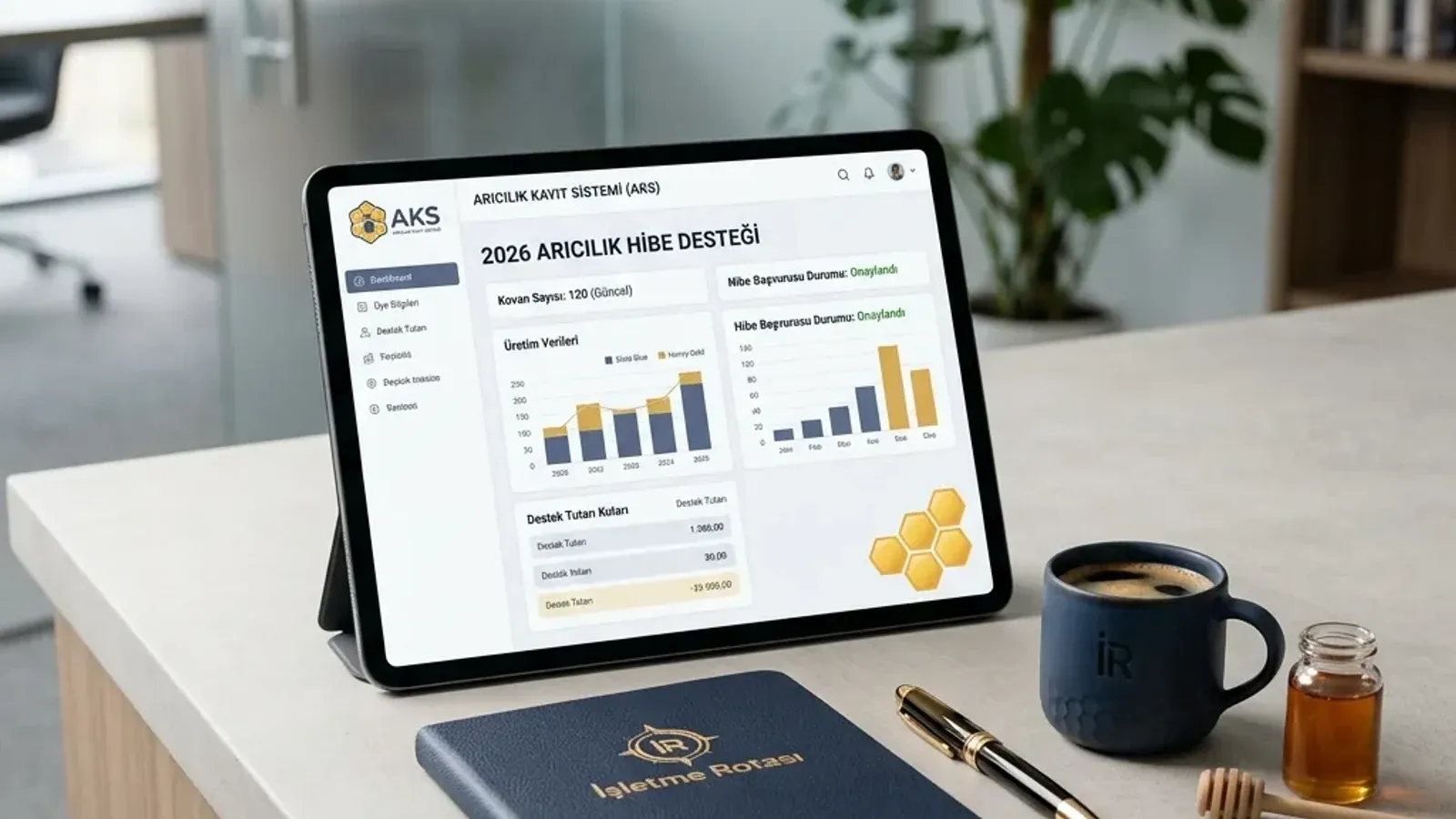 2026 arıcılık hibe desteği yazısı için kullanılan güncel kart görseli