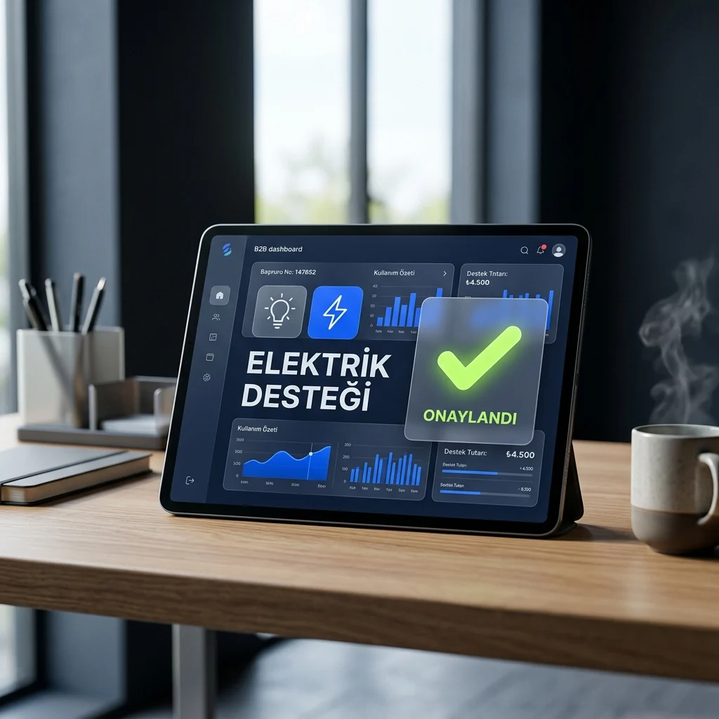2026 elektrik faturası devlet desteği için kullanılan kart kapak görseli